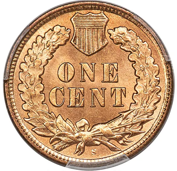 1908-S Indian Cent, MS67 Red - The First San Francisco Minor Coinage
