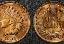 1908-S Indian Head Cent: The First Mintmarked Penny Changed U.S. Coinage Forever 1908-S Indian Cent, MS67 Red First San Francisco Minor Coinage
