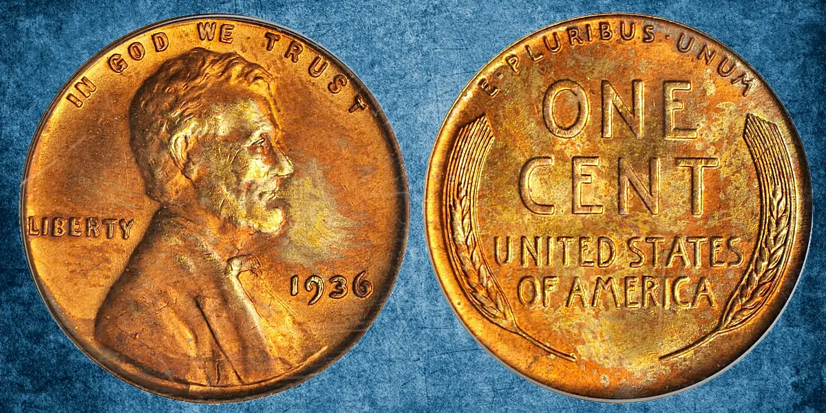 1936 Lincoln Cent. FS-101. Doubled Die Obverse. MS-64 RD (PCGS). CAC.
