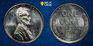 1943/2-S Lincoln Cent: The Wartime Overdate No One Saw for 79 Years 1943/2-S Lincoln Cent. FS-101. Doubled Die Obverse. MS-67 (PCGS).