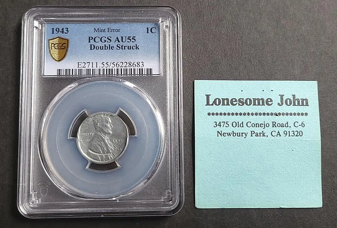 Lonesome John Error Coin Time Capsule Reveals 1943 Steel Cent Prize