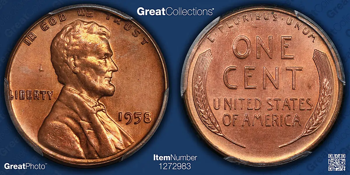 A leading rarity among 20th century U.S. Mint varieties, the 1958 Doubled Die Obverse cent was unknown to the numismatic community until the early 1980s