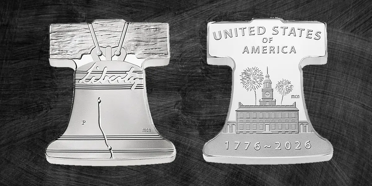 Freedom Ringing – Liberty Bell One-Half Ounce Silver Medal