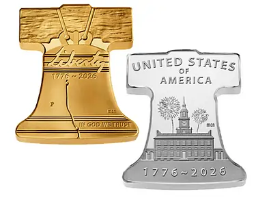 Freedom Ringing – Liberty Bell Gold and Silver Coins