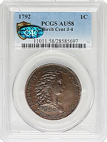 The $1.175 Million 1792 Birch Cent and the Mystery Washington