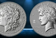 Morgan and Peace Dollar Reverse Proof with a July 9th 2026 release date