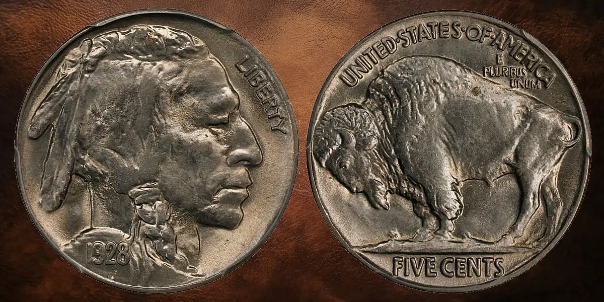1928 Buffalo Nickel, MS-65 PCGS CAC