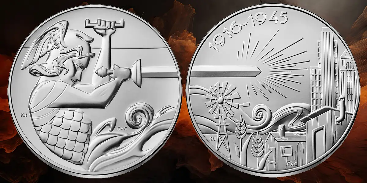 Best of the Mint 1916  Silver Medal Set