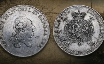 The Last Duke’s Silver Coin: Peter Biron and the 1780 Courland Thaler