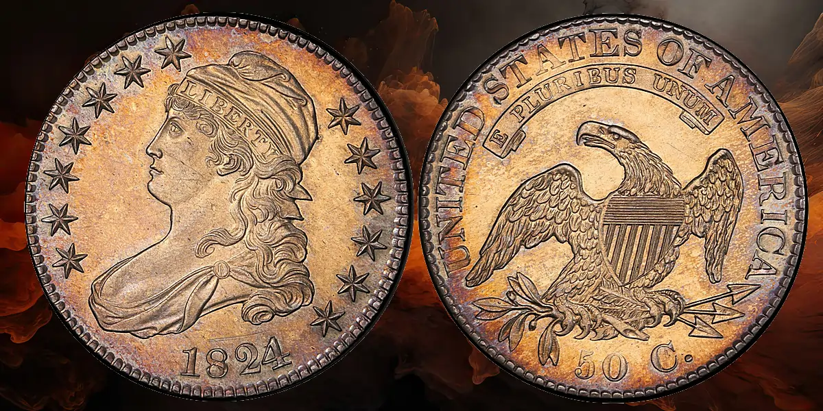 1824/1 Proof Half Dollar