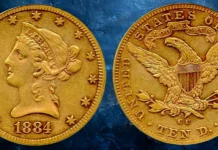 1884-CC $10 Liberty Head Eagle PCGS XF-40