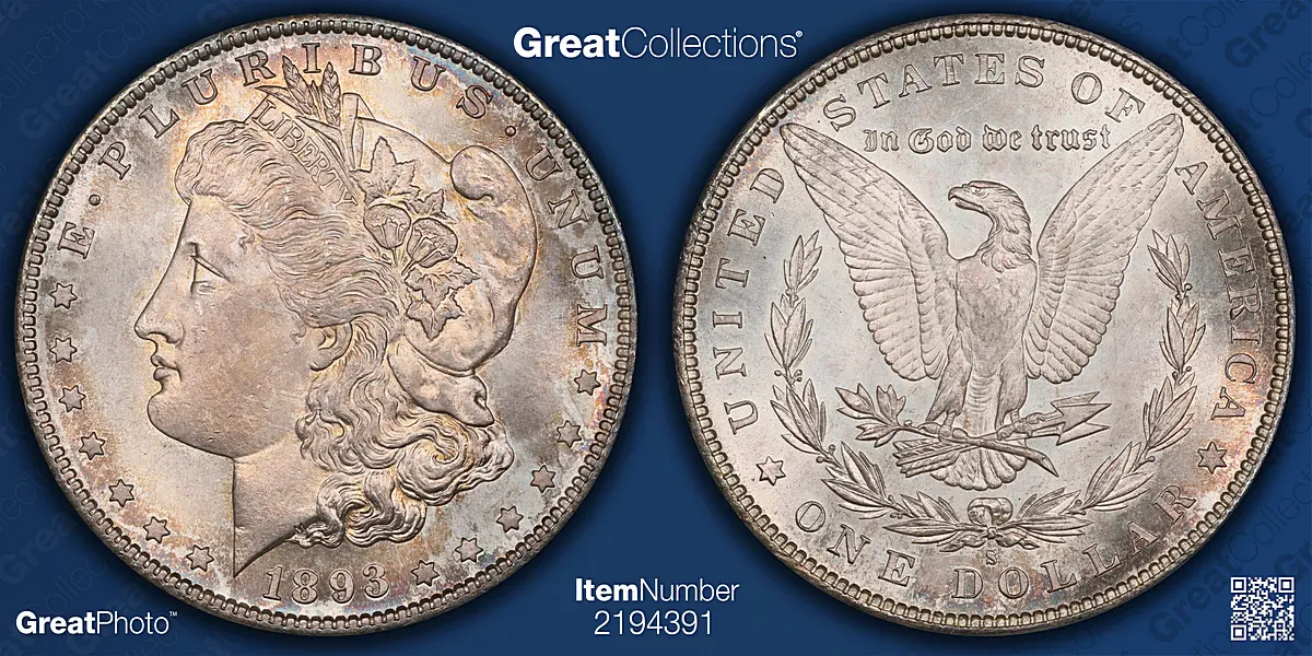 King of Morgan Dollars Returns: Gem 1893-S Could Make Auction History