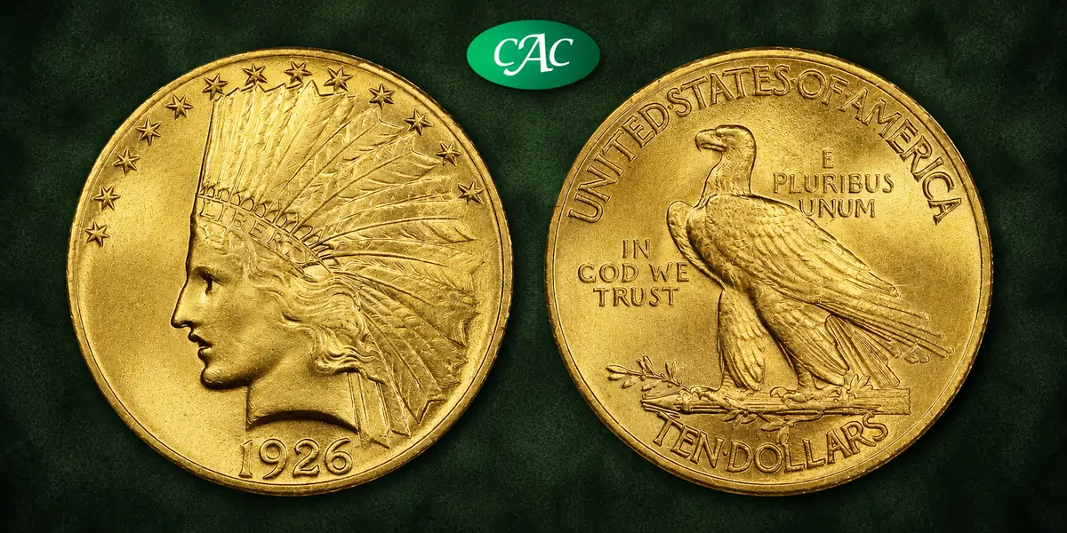 1926 Indian Head Eagle MS-65