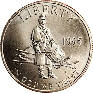 1995-S Civil War Battlefield Preservation Half Dollar. MS-70 (PCGS)