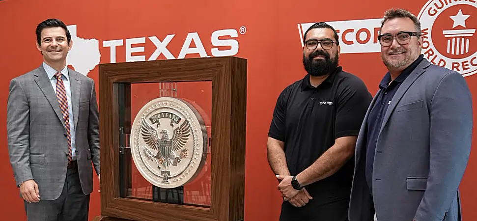 World’s Heaviest Silver Coin: Texas Precious Metals Sets Guinness Record With 2,500-Ounce America 250 Coin
