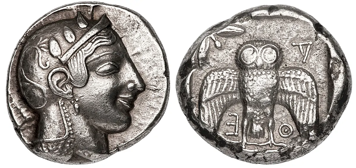 Athenian dekadrachm