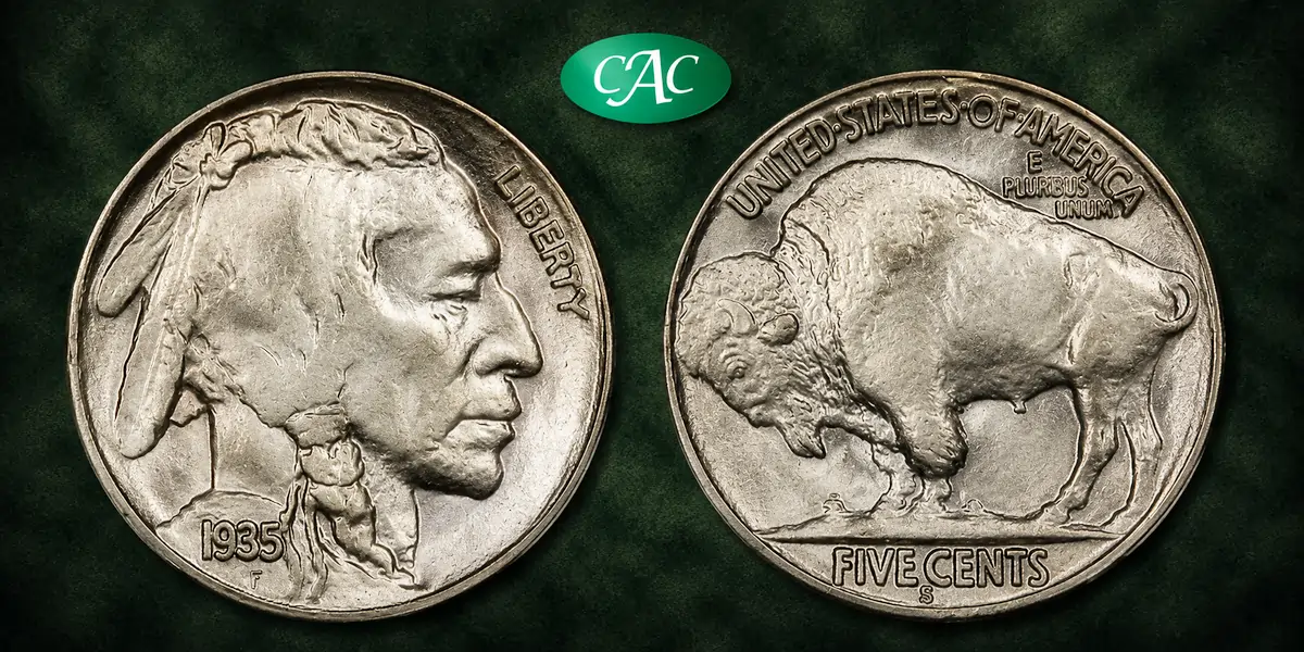 1935-S Buffalo Nickel MS-67