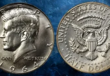1964 Kennedy Half Dollar. SMS. Specimen-68 (PCGS)