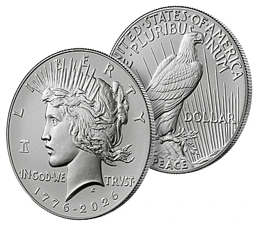 2026 Enhanced Uncirculated Peace Dollar