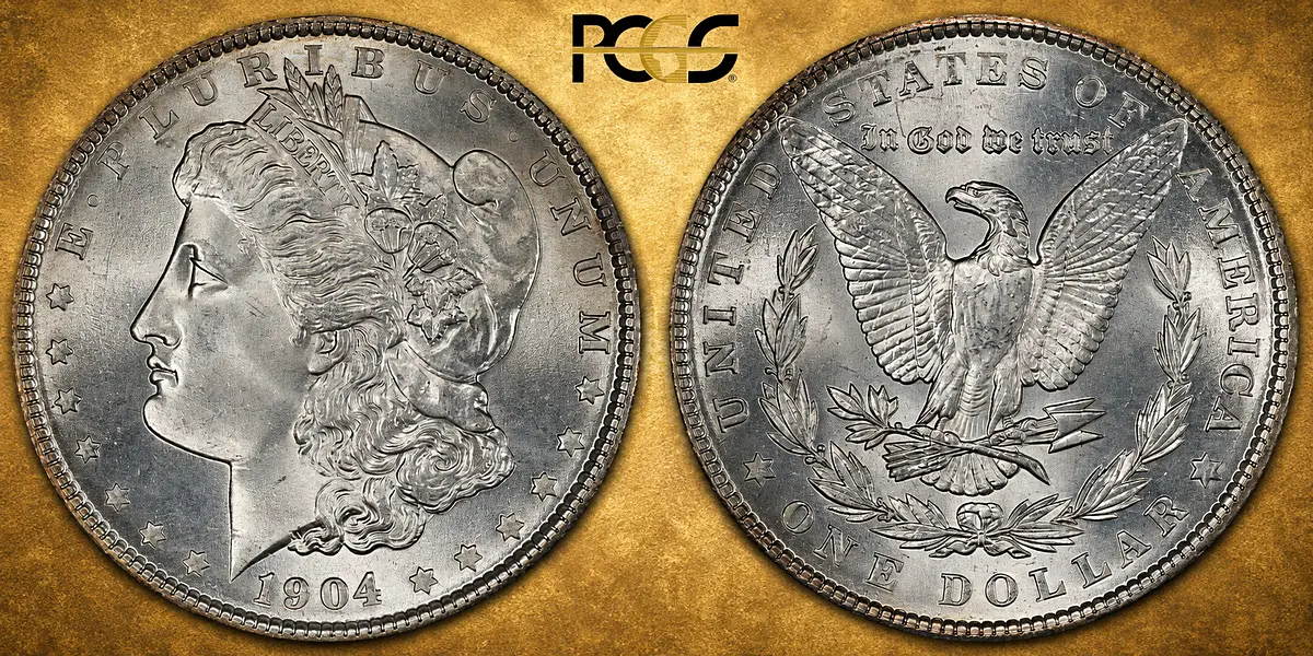 1904 Morgan Dollar. Finest Certified by PCGS