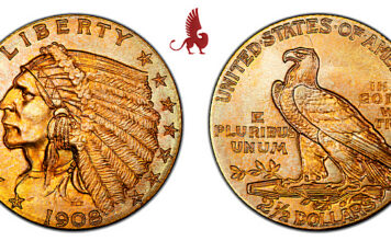 Six at the Summit: Superb Gem 1908 Indian Quarter Eagle Heads to Rarities Night