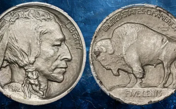 Before the Buffalo Nickel Existed, James Earle Fraser Made These Remarkable 1912 Electrotrials Two-Piece Set of 1912 Pattern Buffalo Nickels. Uniface Obverse and Reverse Electrotrials. Design by James Earle Fraser. MS-64 (PCGS).