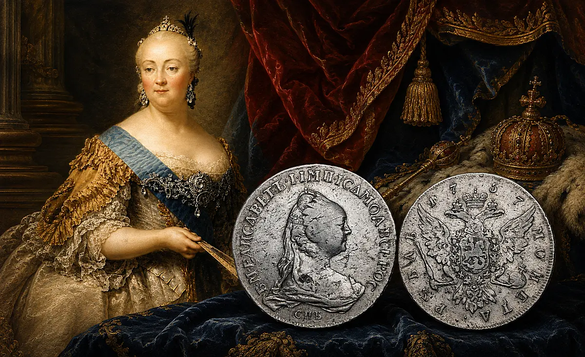 The Empress Who Rejected Her Own Portrait: The Legendary 1757 Dassier Rouble