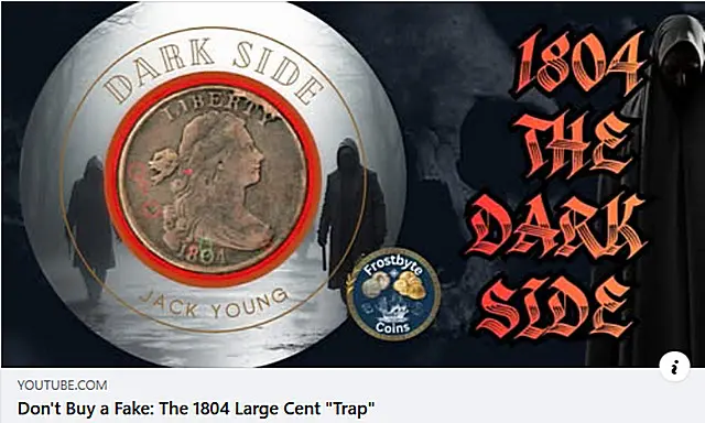 FrostByte Coins podcast discussion of the 1804 Large Cent