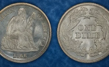 1866 Liberty Seated Dime: The 8,000-Coin Reconstruction Rarity