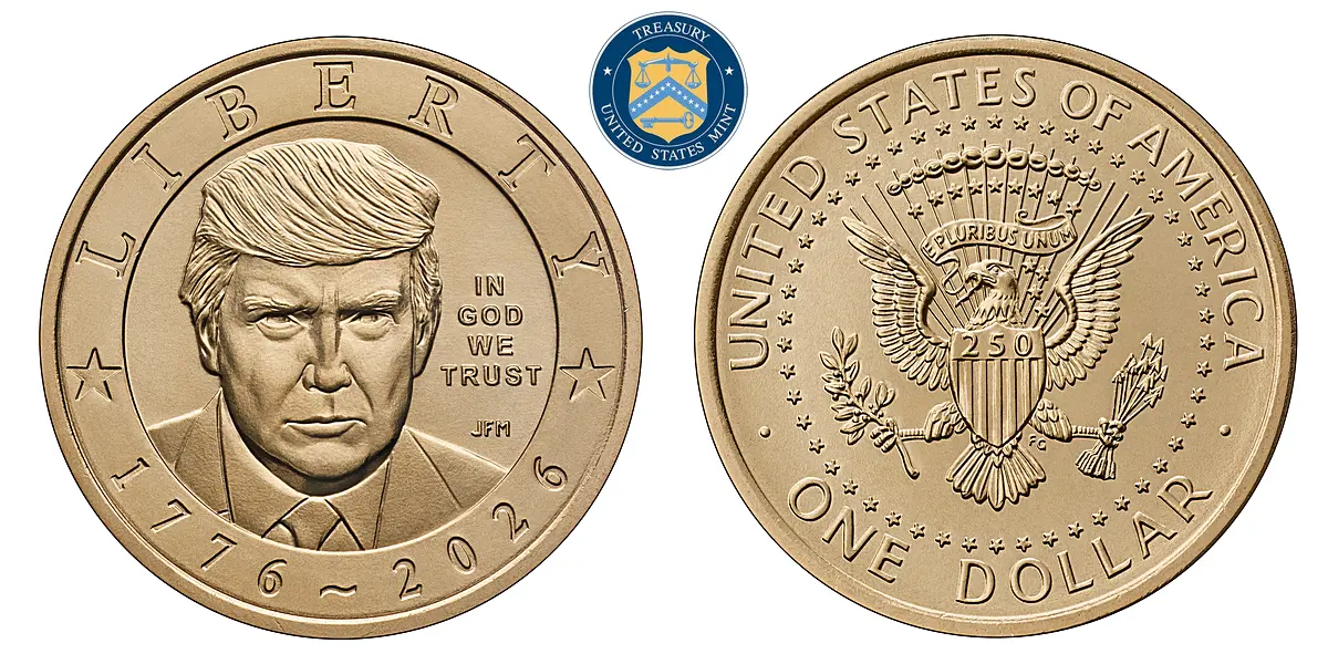 Trump Returns a Sitting President to U.S. Coinage 100 Years After Coolidge