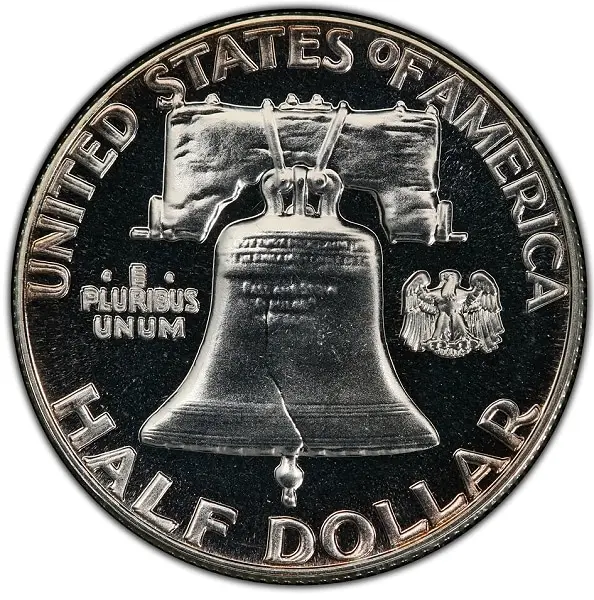 1961 Franklin Half Dollar. FS-801. Doubled Die Reverse. Proof-68 (PCGS). CAC.