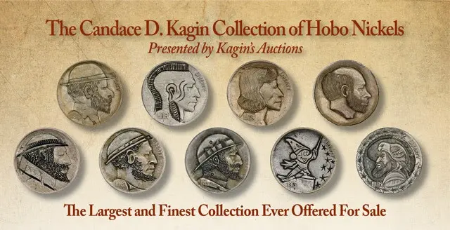 Candace D. Kagin collection of Hobo Nickels