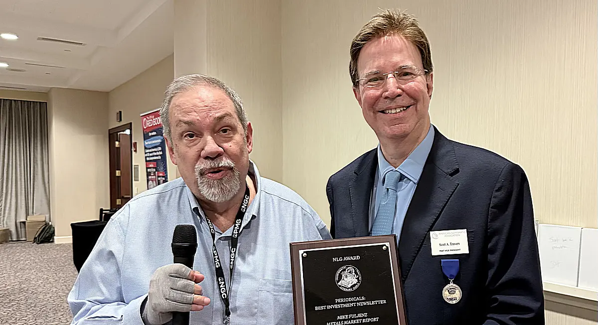 Mike Fuljenz and Scott Travers at the NLG Awards