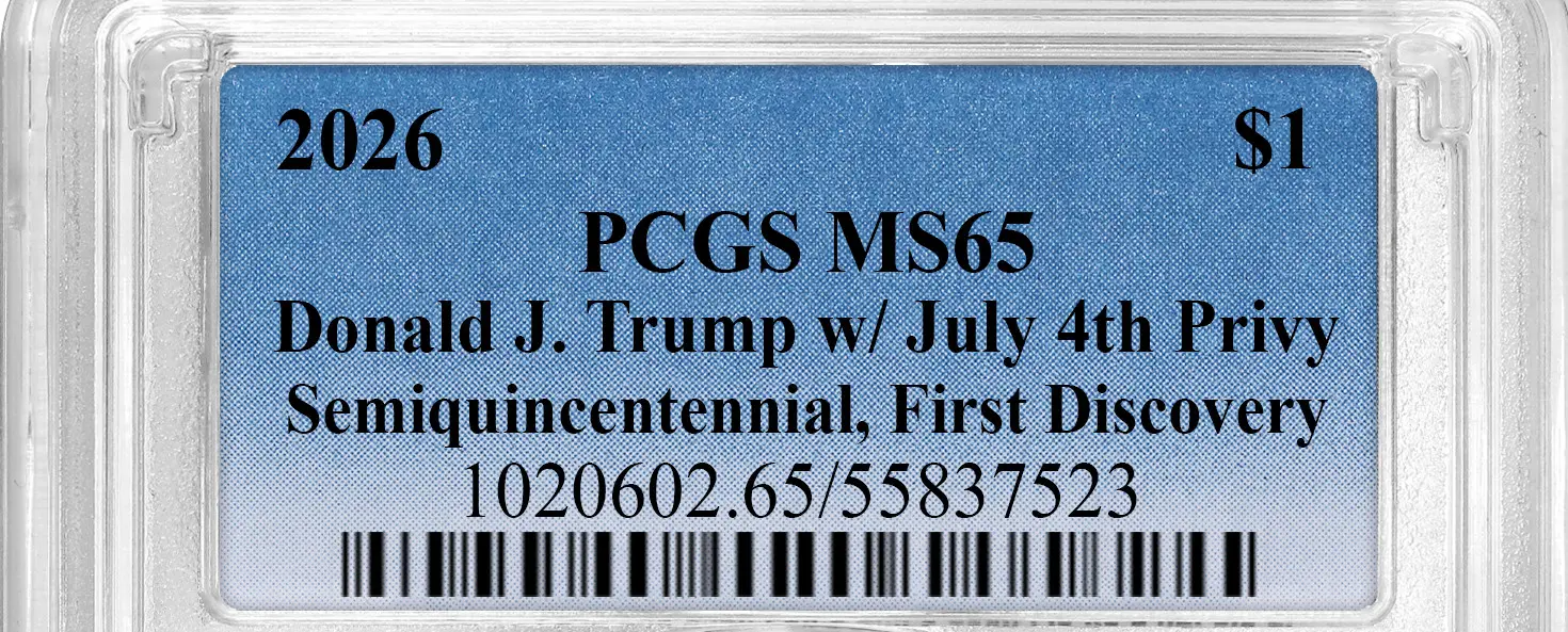 250,000-Coin Hunt: PCGS Grades First July 4 Privy Trump Dollar