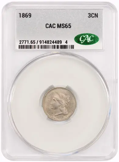 1869 3CN CACG MS65