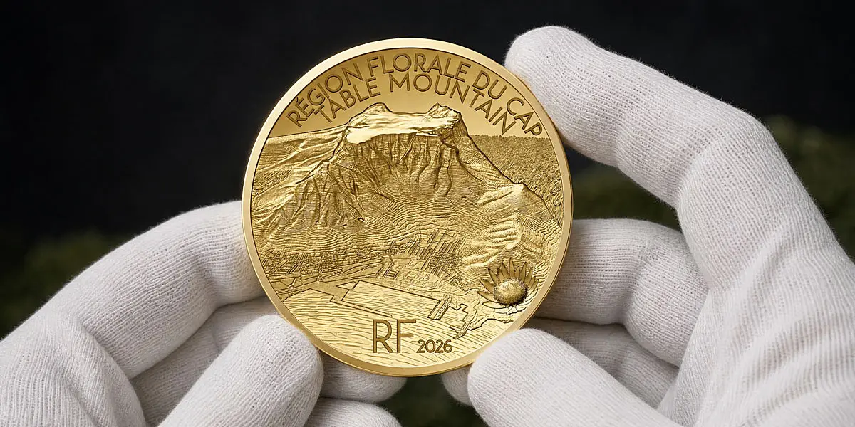Inspecting the Gold Table Top Obverse