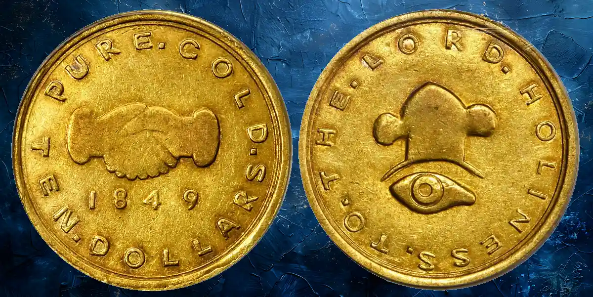 1849 $10 Mormon Gold