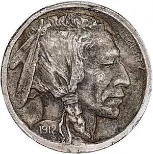 1912 Uniface Trial Obverse