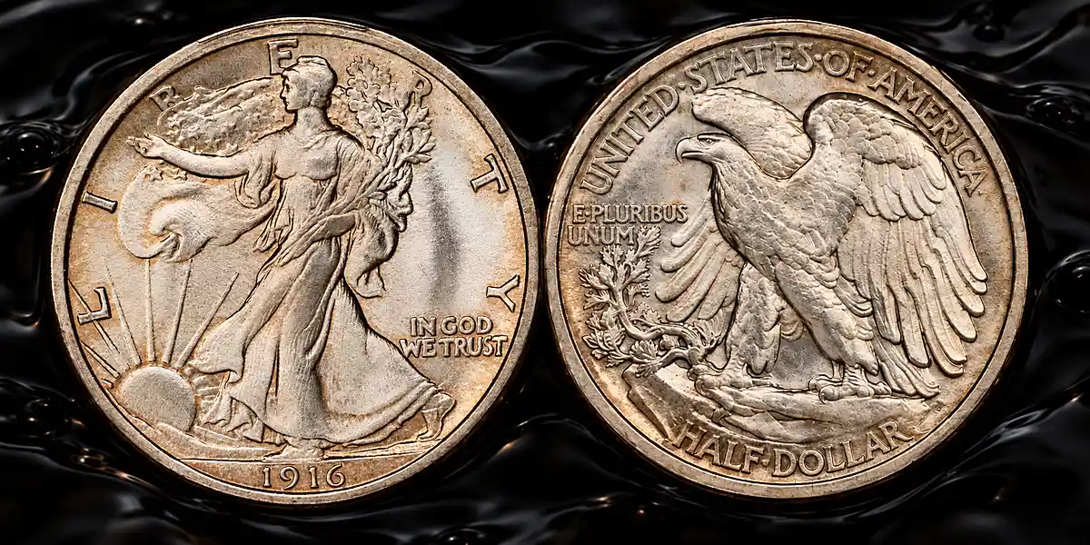 1916 Walking Liberty Half Dollar. MS-67 (PCGS). CAC. CMQ.