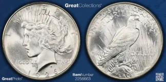 Once Available for $1, the 1926-D Peace Dollar Returns as a CAC-Approved MS-66 Gem 1926-D Peace Silver Dollar PCGS MS-66 (CAC Green)