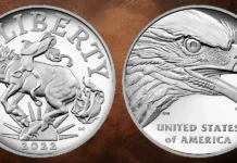2022 American Liberty Silver Medal: Liberty Unbridled