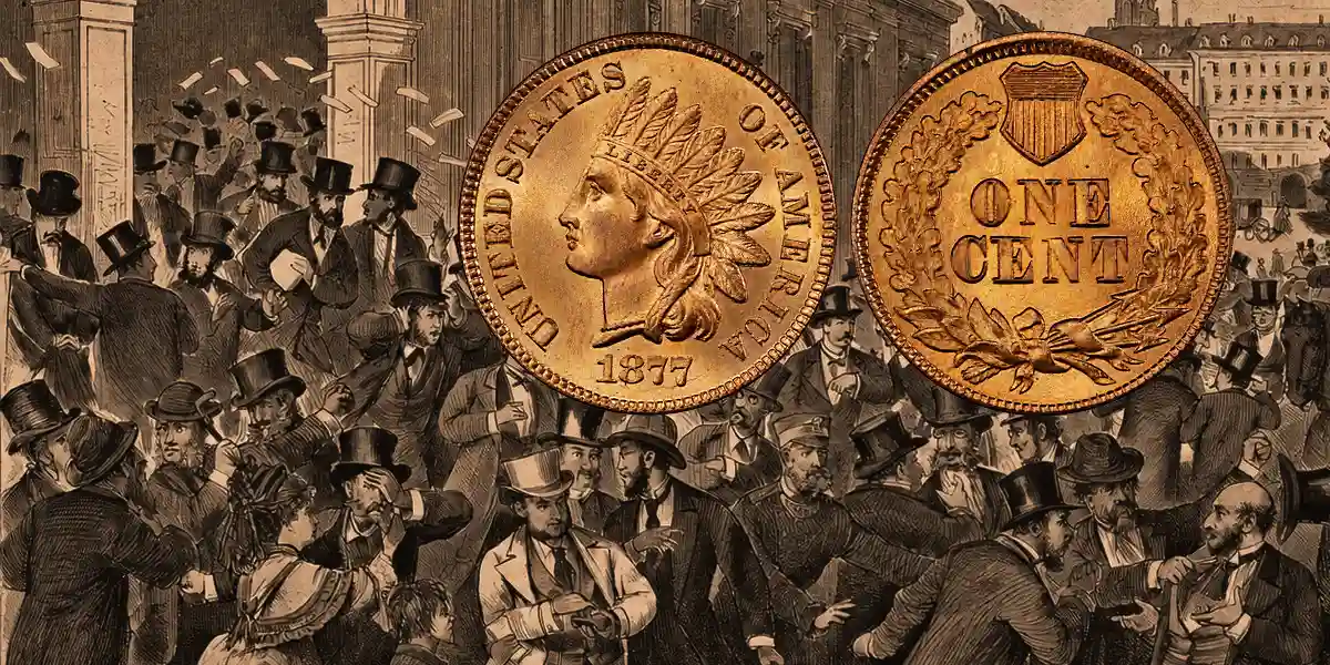 The Panic of 1873 and the 1877 Indian Head Cent