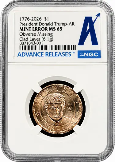 Part Missing Error Trump Dollar Error Discovery: Missing Layer, $25,000 Asking Price