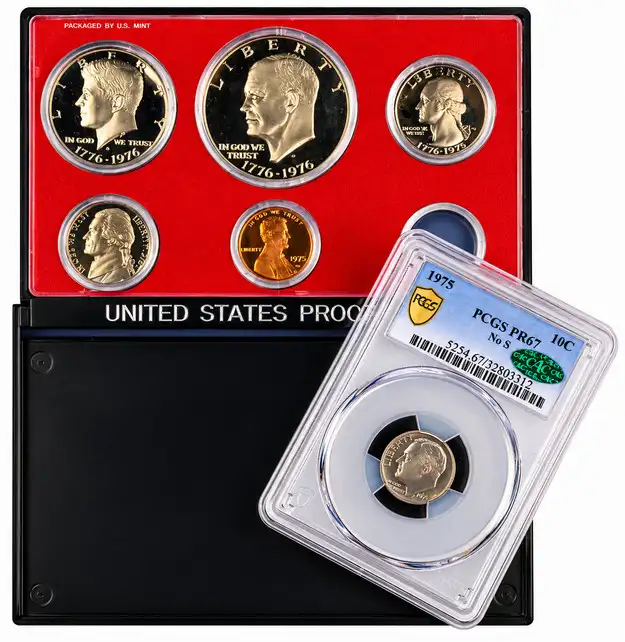Ohio Specimen and the original Proof Mint set from the mint