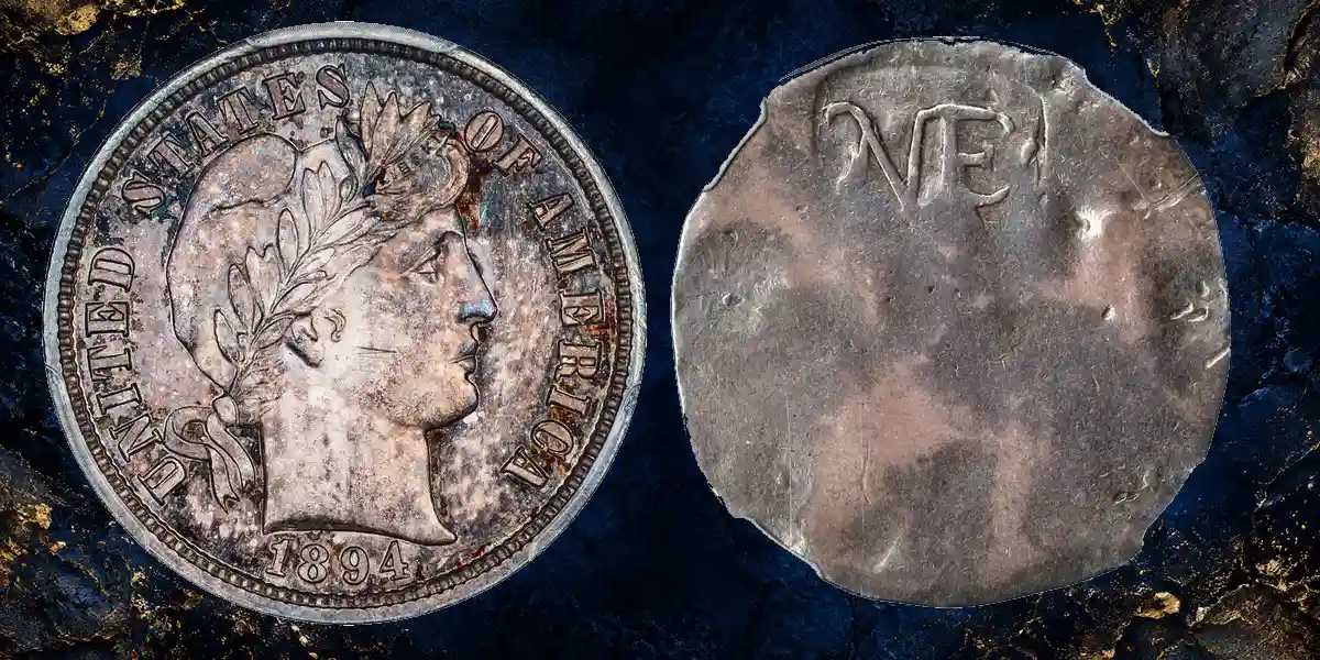 1894-S Barber dime and 1652 New England shilling set the Pace for Stacks Record $70 Million Global Showcase Auction