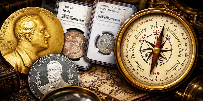 Coins and Compass - How to navigate the World of Coin Collecting